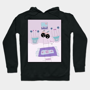 Kids Visiting Stick Figure Hoodie